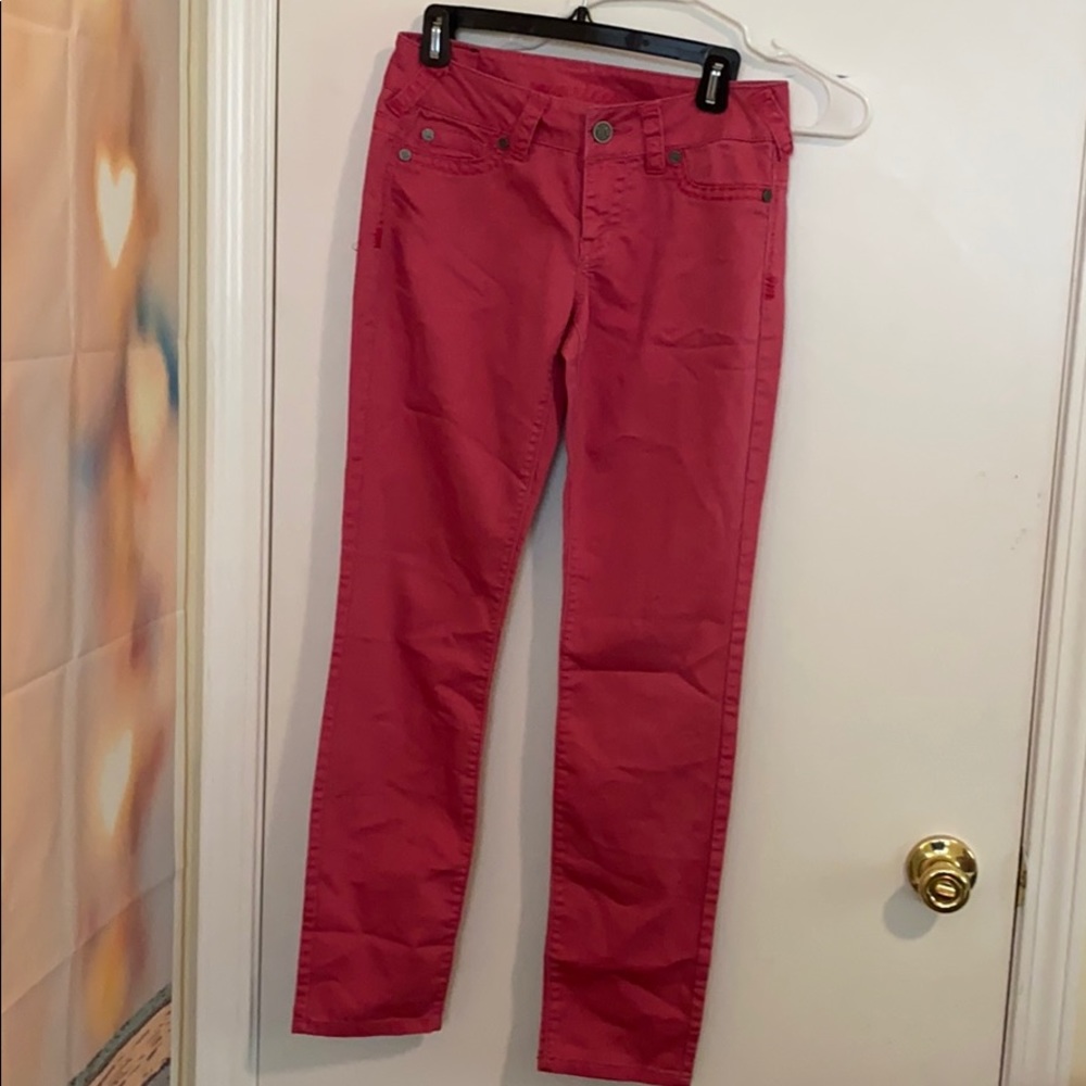 Maurices pink jeans medium
